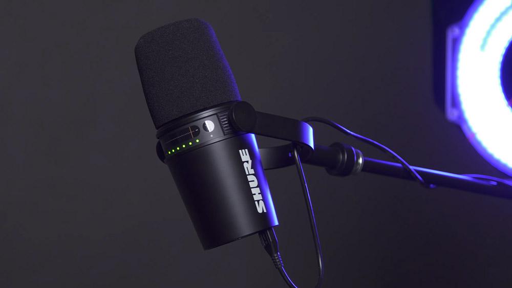 Shure MV7 microphone